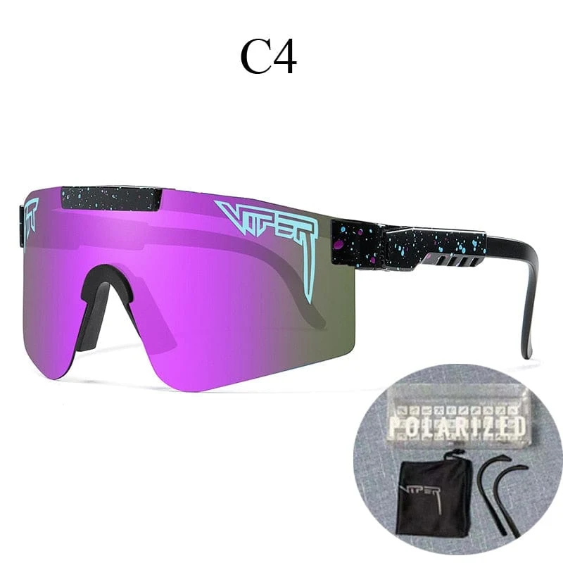 Neue polarisierte Pit Viper Sportbrille Herren Damen Outdoor Sonnenbrille UV400