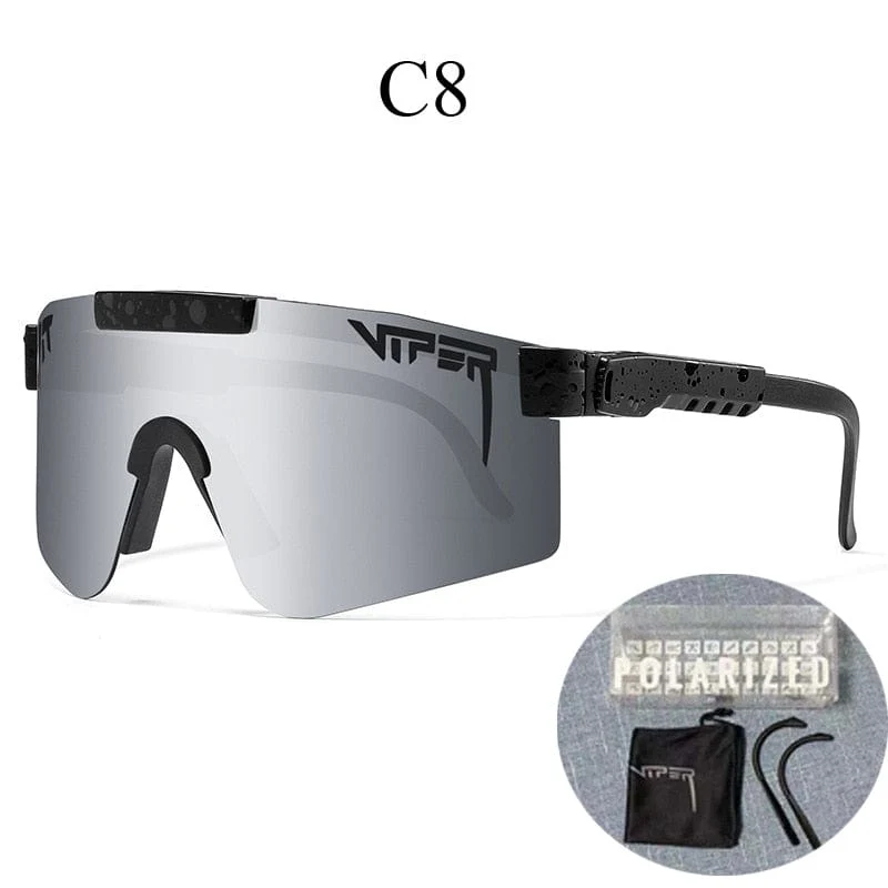 Neue polarisierte Pit Viper Sportbrille Herren Damen Outdoor Sonnenbrille UV400