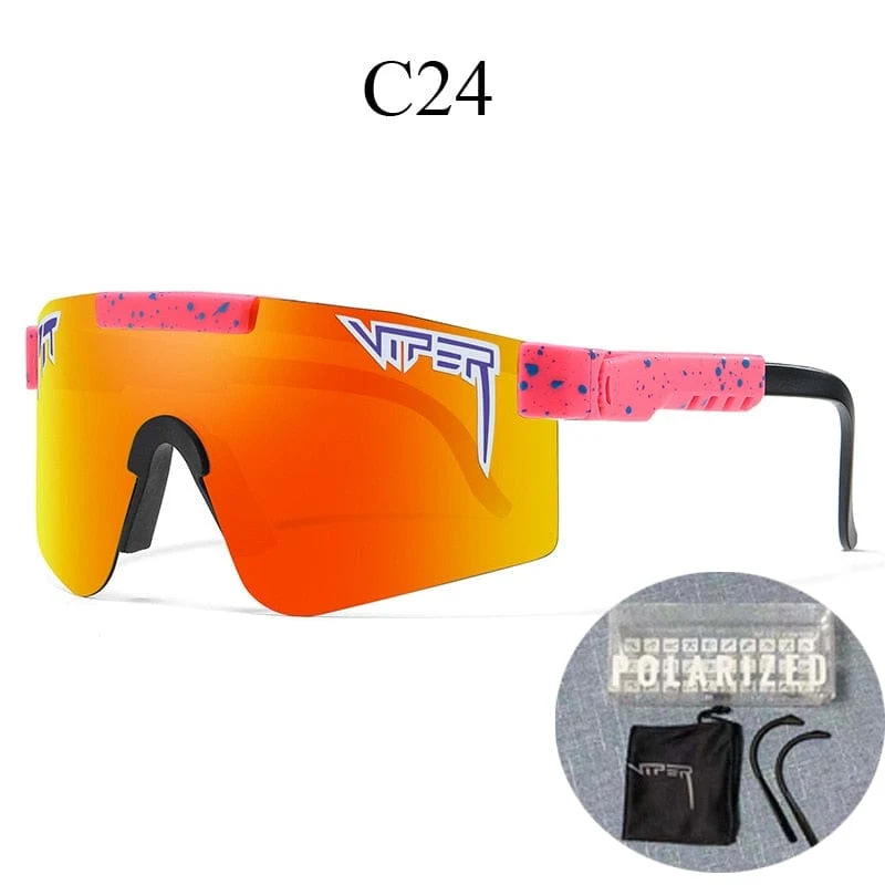 Neue polarisierte Pit Viper Sportbrille Herren Damen Outdoor Sonnenbrille UV400