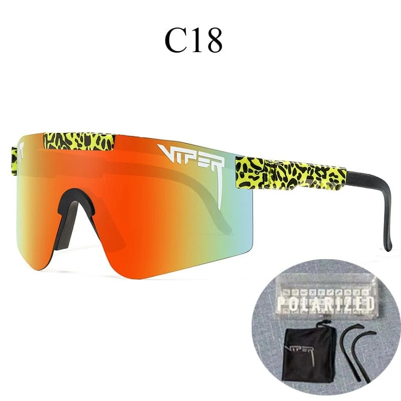 Neue polarisierte Pit Viper Sportbrille Herren Damen Outdoor Sonnenbrille UV400