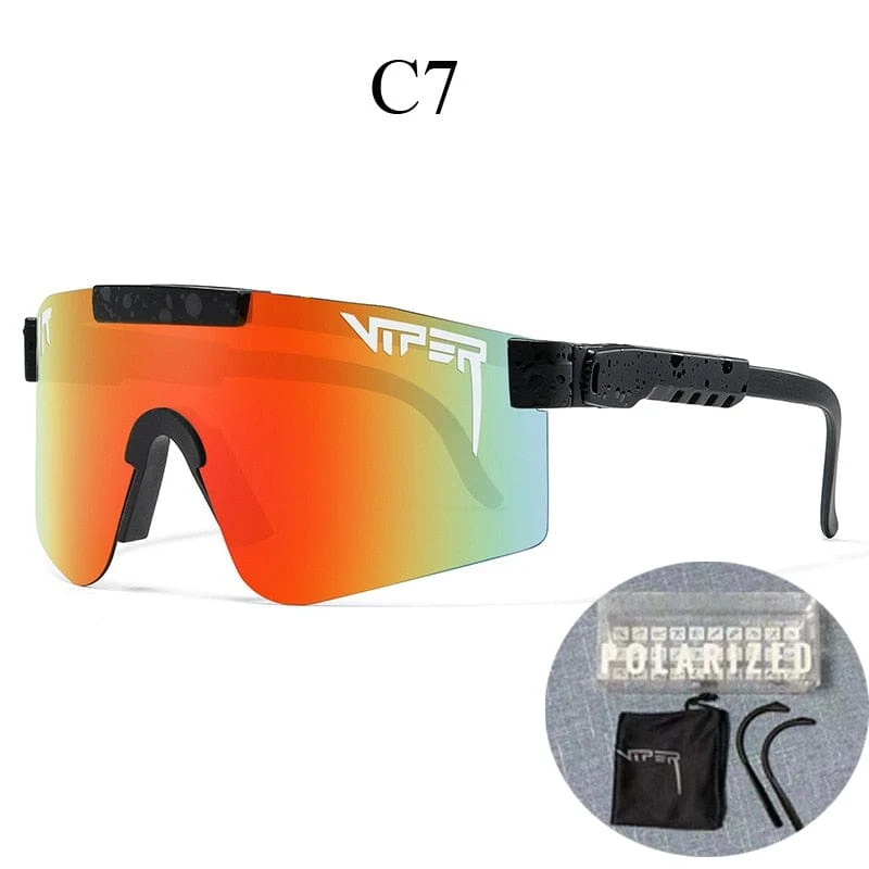 Neue polarisierte Pit Viper Sportbrille Herren Damen Outdoor Sonnenbrille UV400