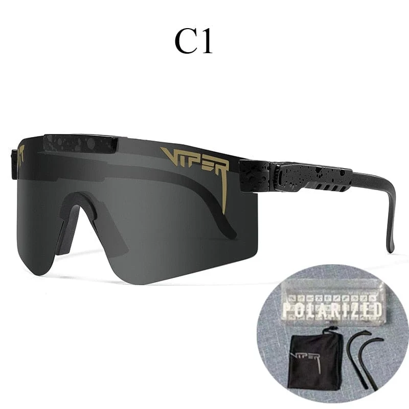 Neue polarisierte Pit Viper Sportbrille Herren Damen Outdoor Sonnenbrille UV400