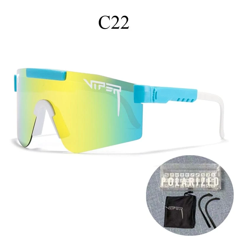 Neue polarisierte Pit Viper Sportbrille Herren Damen Outdoor Sonnenbrille UV400