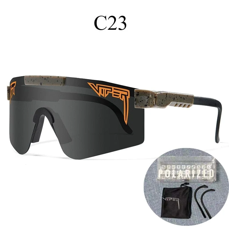 Neue polarisierte Pit Viper Sportbrille Herren Damen Outdoor Sonnenbrille UV400