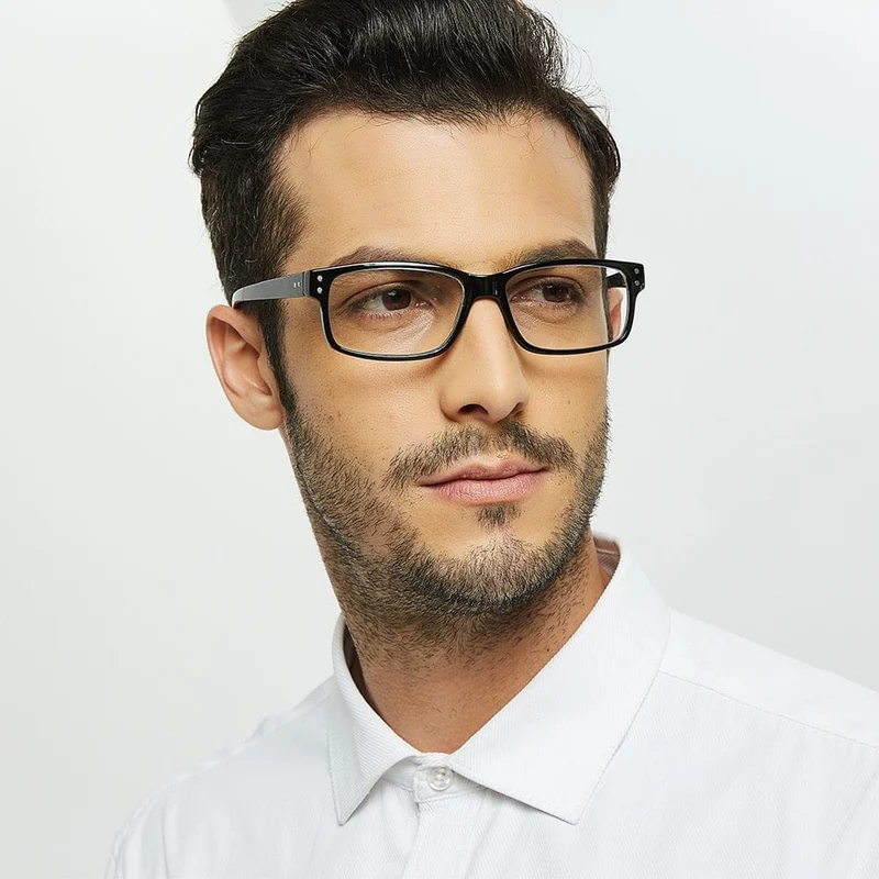 Turezing Classic Federscharnier Schwarze Lesebrille für Männer und Frauen HD Brillen Dioptrien +0.5+1.0+2.0+3.0+4.0+5.0+6.0