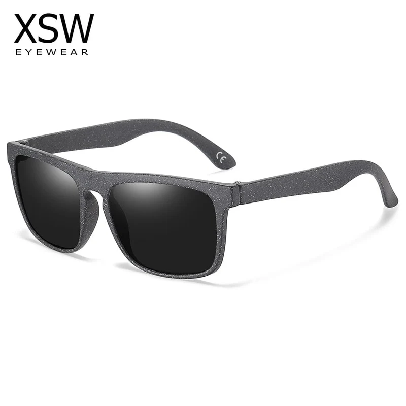XSW marke design holz retro quadrat oval quadrat männer und frauen sonnenbrille Brille Weizen stroh sunglases UV400 7021