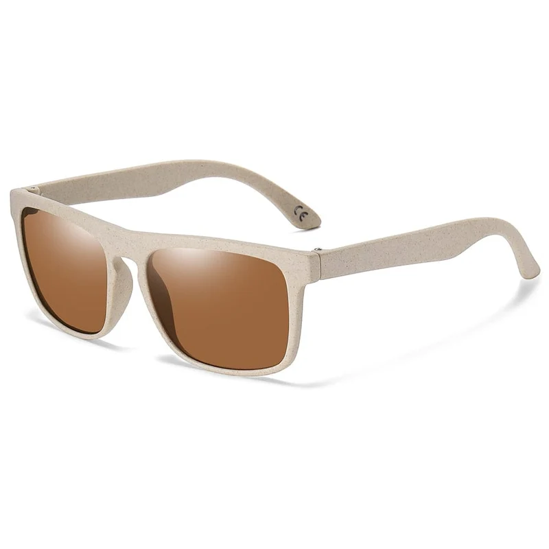 XSW marke design holz retro quadrat oval quadrat männer und frauen sonnenbrille Brille Weizen stroh sunglases UV400 7021