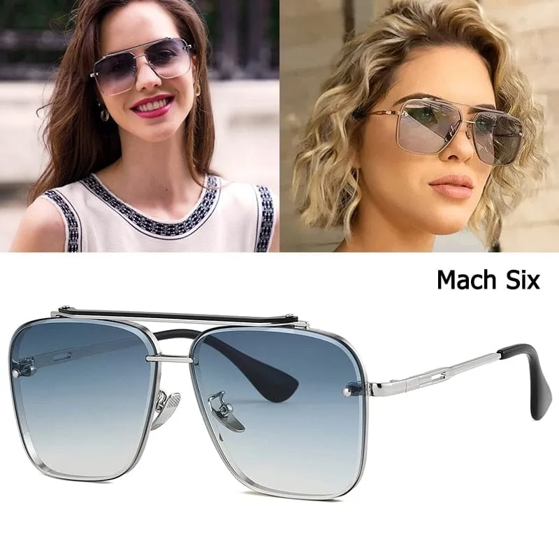 JackJad 2022 Fashion Classic Mach Six Style Gradient Sonnenbrille Coole Männer Vintage Brand Design Sonnenbrille Oculos De Sol 2A102
