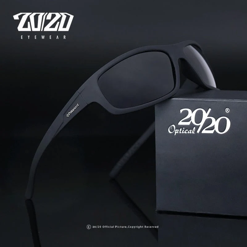 20/20 Optische Marke Design Neue Polarisierte Sonnenbrille Männer Mode Männliche Brillen Sonnenbrille Reise Angeln Oculos PL66 Mit Box