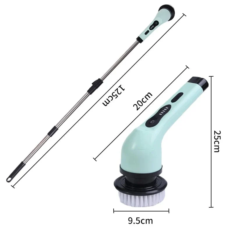 9-in-1 elektrische Reinigungsbürste, elektrische Schleuder-Reinigungswäscher, elektrische Reinigungswerkzeuge, Salon, Küche, Badezimmer, Reinigungsgeräte