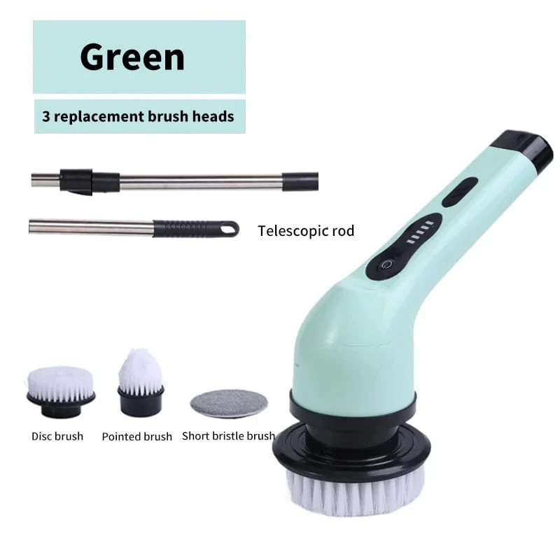 9-in-1 elektrische Reinigungsbürste, elektrische Schleuder-Reinigungswäscher, elektrische Reinigungswerkzeuge, Salon, Küche, Badezimmer, Reinigungsgeräte