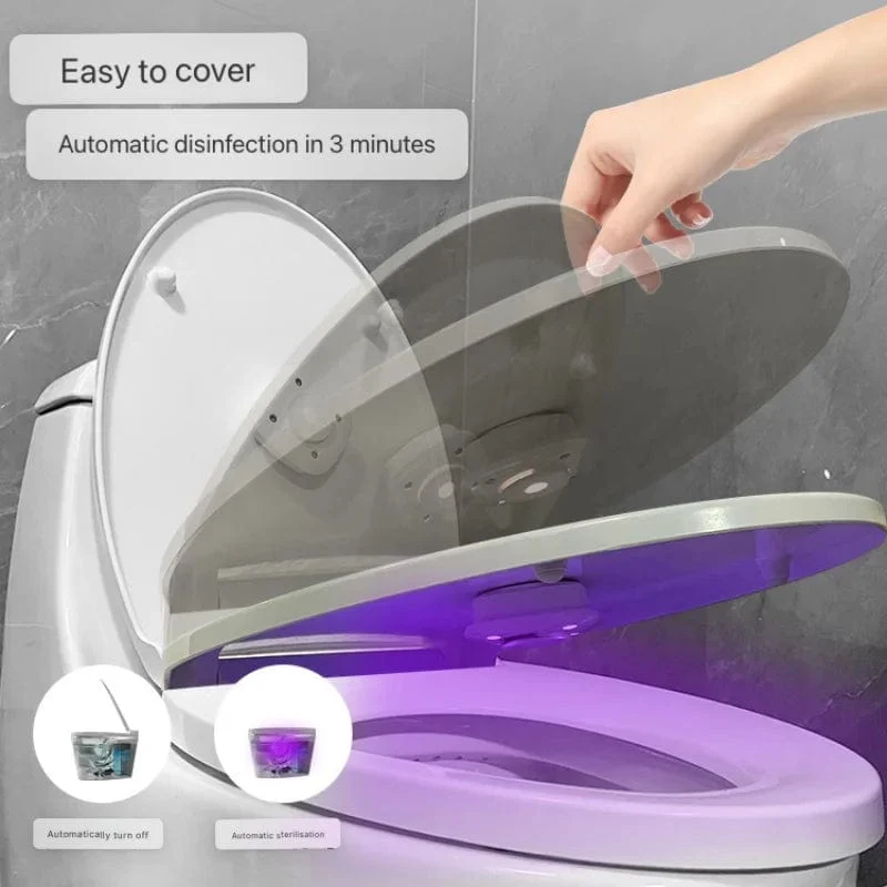 Closestool Sterilisationslampe UVC Ultraviolett-Desinfektionslampe Toilette Badezimmer USB wiederaufladbarer Sterilisator Aromatherapie-Tabletten