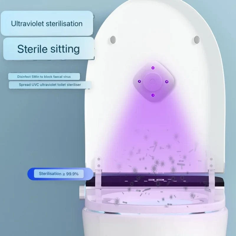 Closestool Sterilisationslampe UVC Ultraviolett-Desinfektionslampe Toilette Badezimmer USB wiederaufladbarer Sterilisator Aromatherapie-Tabletten