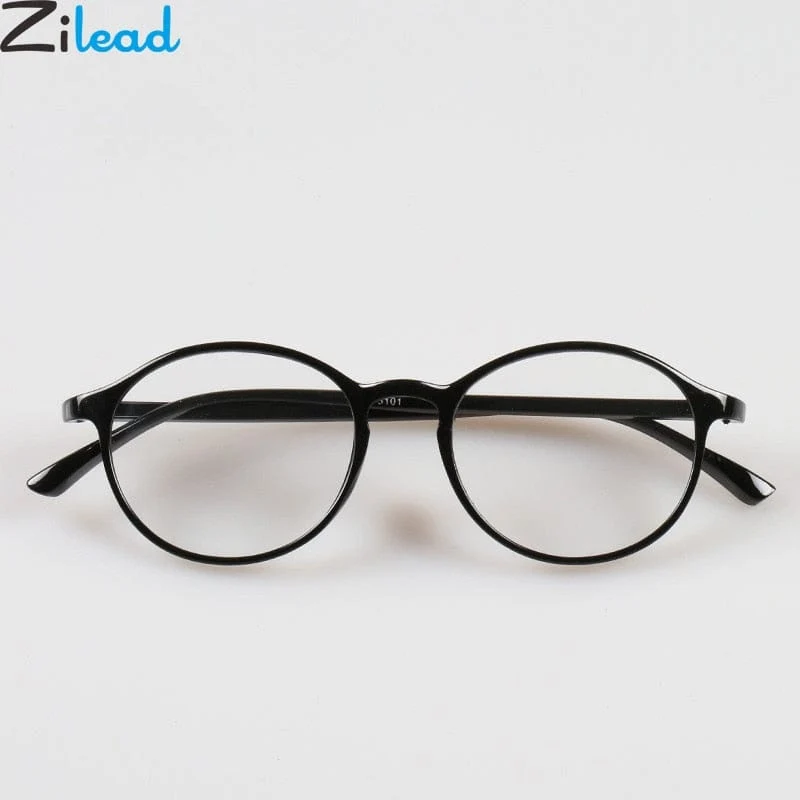 Zilead Retro Ultra Light Round Leopard Lesebrille Damen & Herren Brillen Presbyopie + 1.0 + 1.5 + 2.0 + 2.5 + 3.0 + 3.5 + 4.0