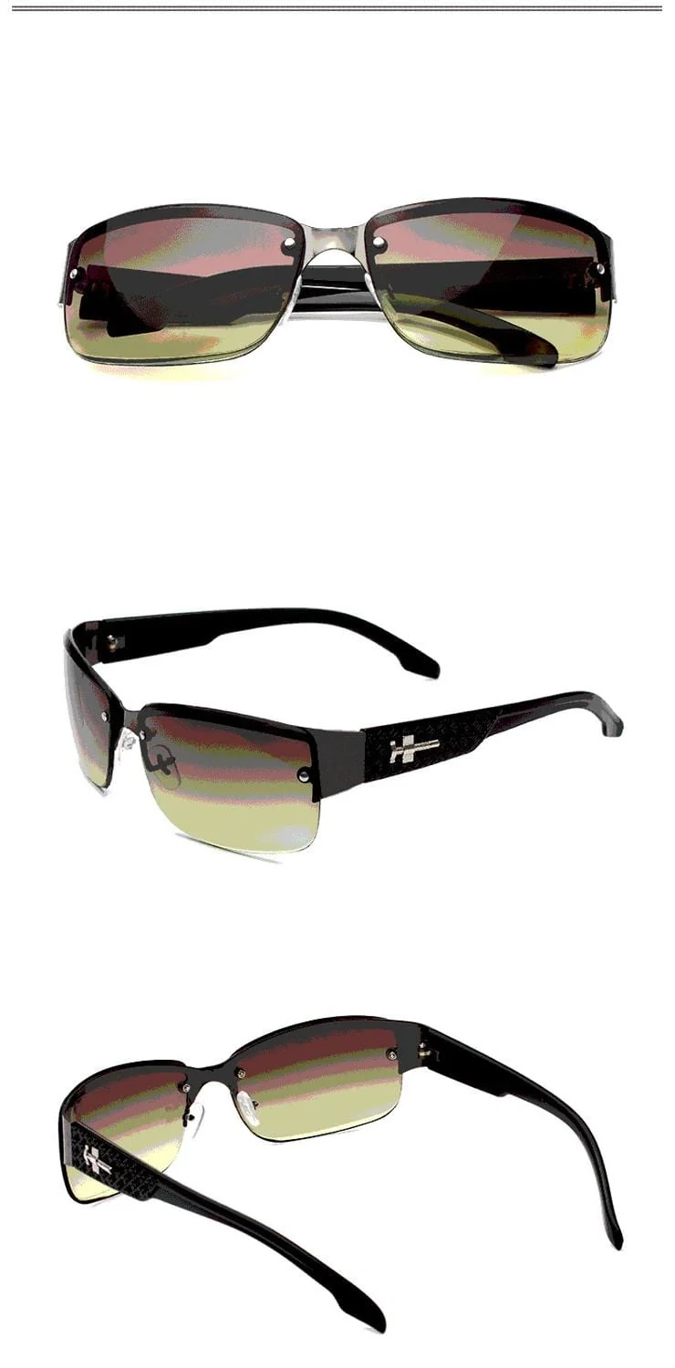 ZXWLYXGX Vintage Classic Sonnenbrille Herren Brandneu Fahrbrille Sonnenbrille Oculos De Sol Masculino