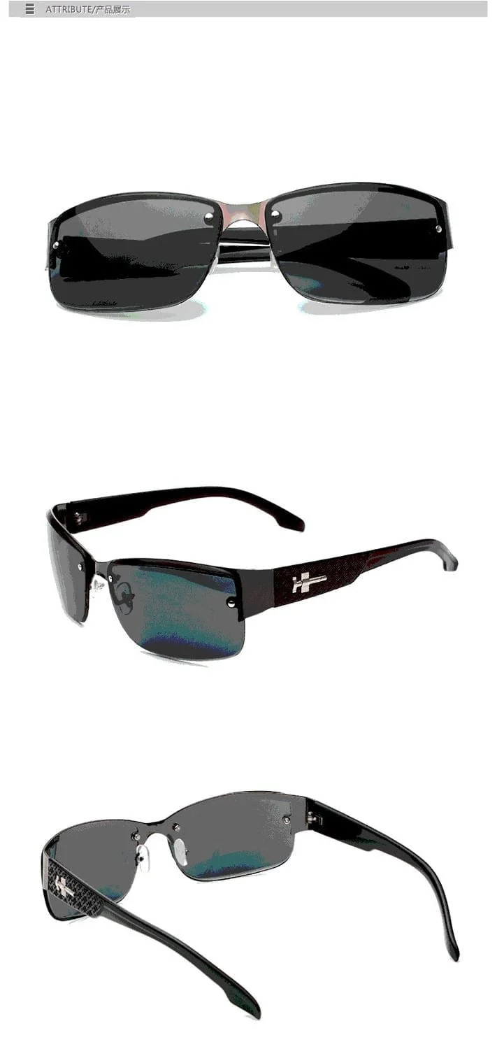 ZXWLYXGX Vintage Classic Sonnenbrille Herren Brandneu Fahrbrille Sonnenbrille Oculos De Sol Masculino