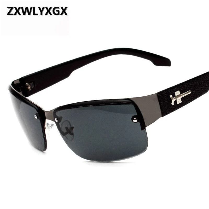 ZXWLYXGX Vintage Classic Sonnenbrille Herren Brandneu Fahrbrille Sonnenbrille Oculos De Sol Masculino