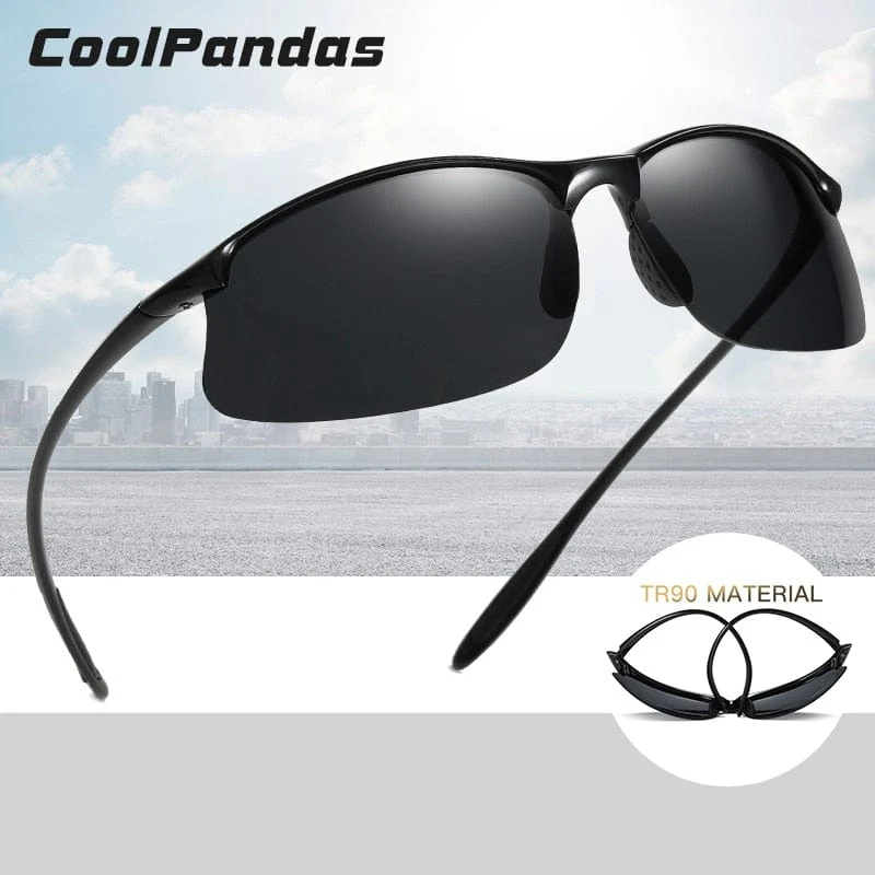 2022 Top Ultralight TR90 Polarisierte Sonnenbrille Anti-UV Fahren Herren Shades Herren Military Sonnenbrillen Brillen Schutzbrillen Gafas De Sol