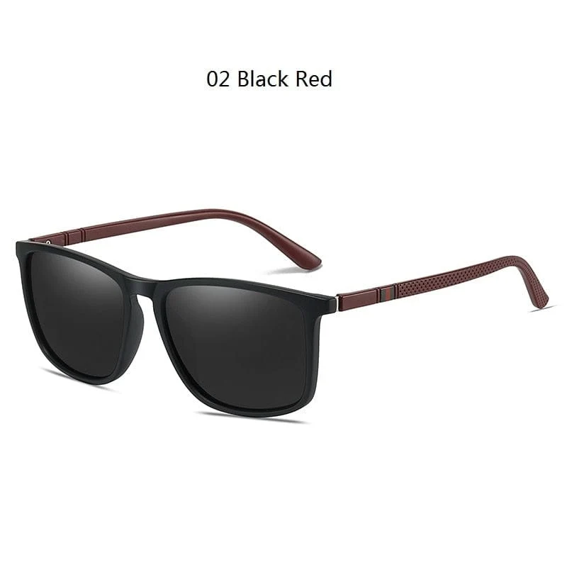 Luxus Quadratische Vintage Polarisierte Sonnenbrille Für Männer Frauen Mode Reisen Fahren Anti-Glare Sonnenbrille Männliche TR90 Brillen UV400
