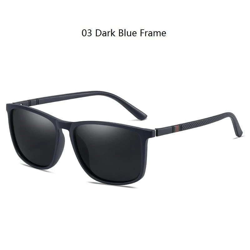 Luxus Quadratische Vintage Polarisierte Sonnenbrille Für Männer Frauen Mode Reisen Fahren Anti-Glare Sonnenbrille Männliche TR90 Brillen UV400