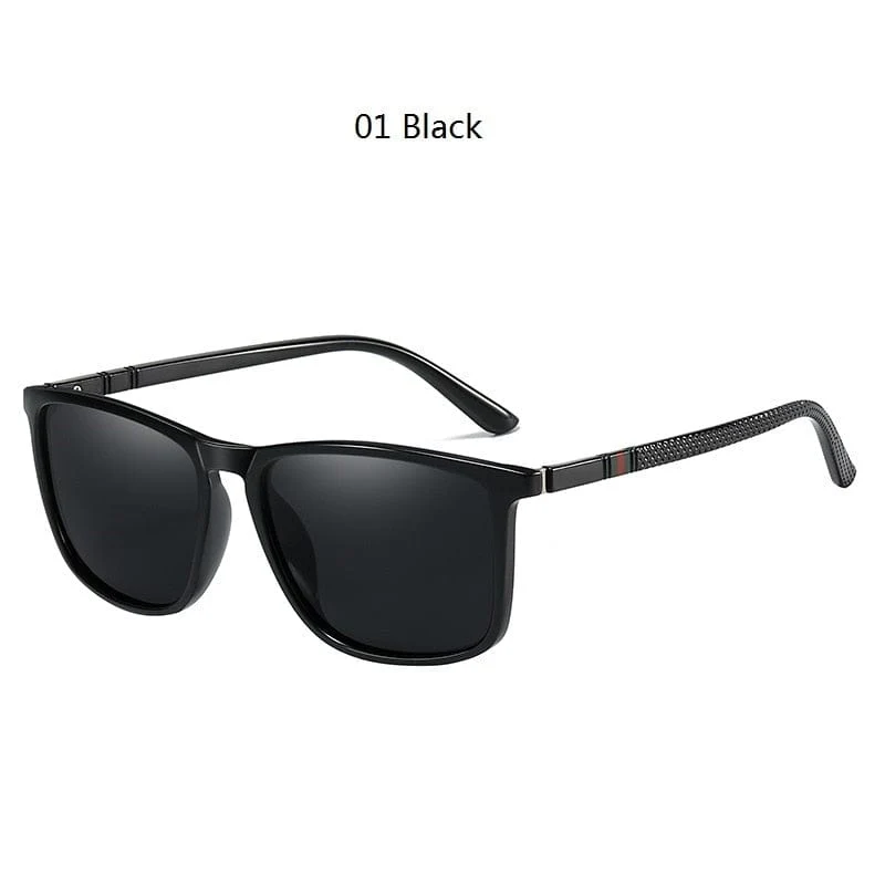 Luxus Quadratische Vintage Polarisierte Sonnenbrille Für Männer Frauen Mode Reisen Fahren Anti-Glare Sonnenbrille Männliche TR90 Brillen UV400