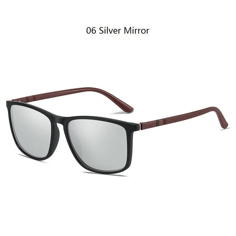Luxus Quadratische Vintage Polarisierte Sonnenbrille Für Männer Frauen Mode Reisen Fahren Anti-Glare Sonnenbrille Männliche TR90 Brillen UV400