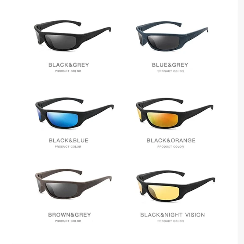 Polarisierte Sonnenbrille für Herren 2022 Herren-Sonnenbrille Herren-Nachtsicht-Sonnenbrille Damen Klassische Marke Heißer Verkauf Unisex-Brille