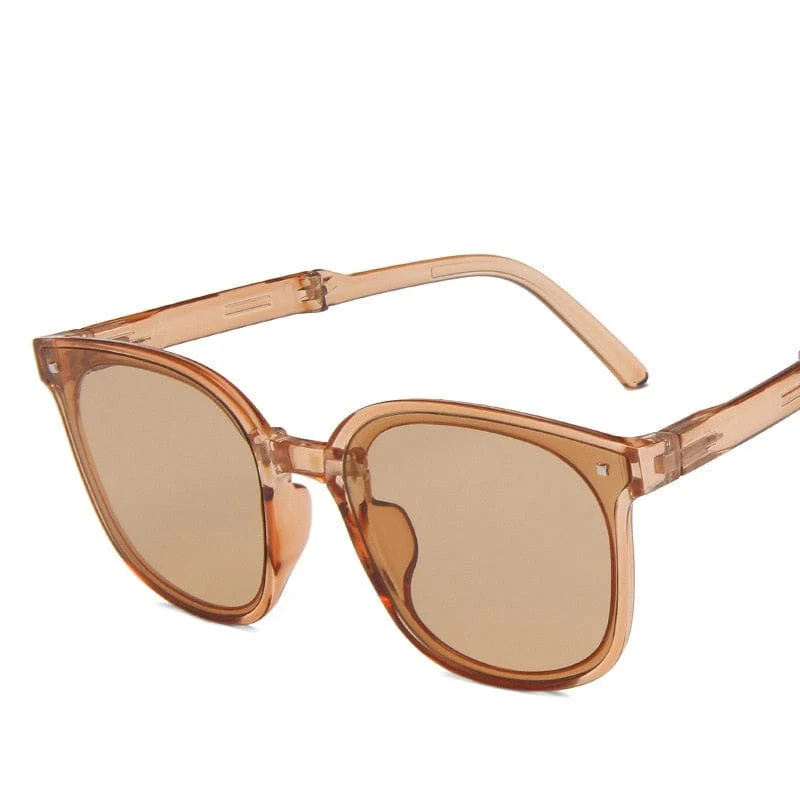 LeonLion Falten Vintage Sonnenbrille Frauen Luxus Marke Brillen für Frauen/Männer Mode Gläser Frauen 2022 Gafas De Sol Hombre UV400