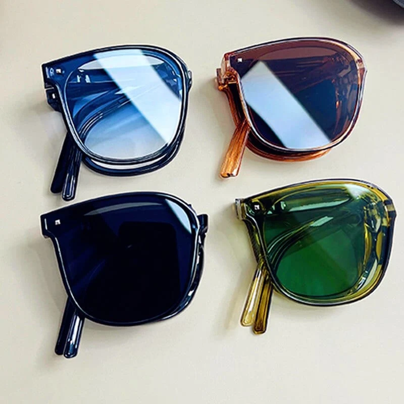 LeonLion Falten Vintage Sonnenbrille Frauen Luxus Marke Brillen für Frauen/Männer Mode Gläser Frauen 2022 Gafas De Sol Hombre UV400