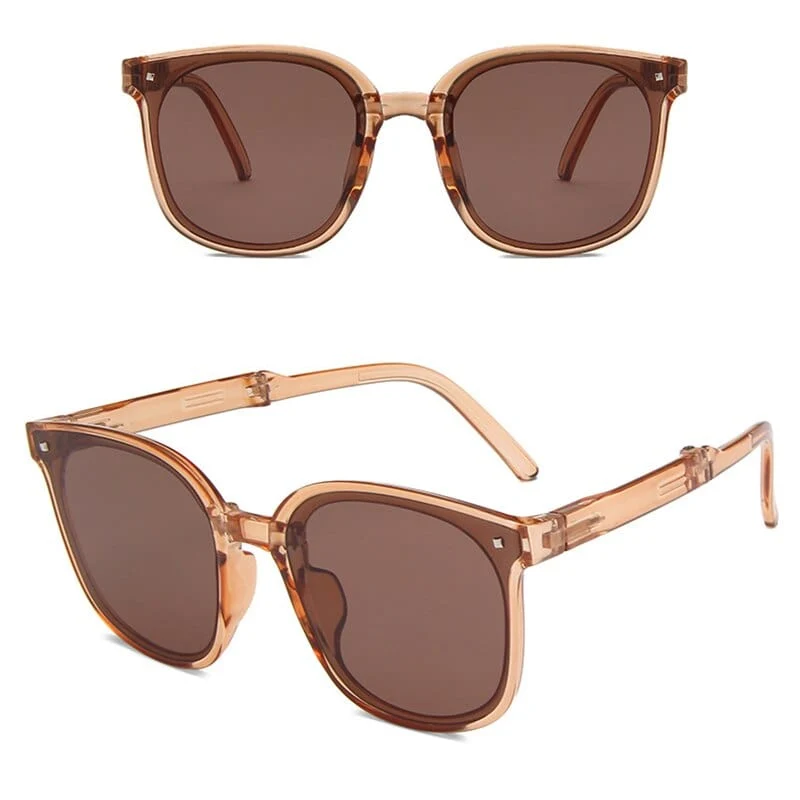 LeonLion Falten Vintage Sonnenbrille Frauen Luxus Marke Brillen für Frauen/Männer Mode Gläser Frauen 2022 Gafas De Sol Hombre UV400