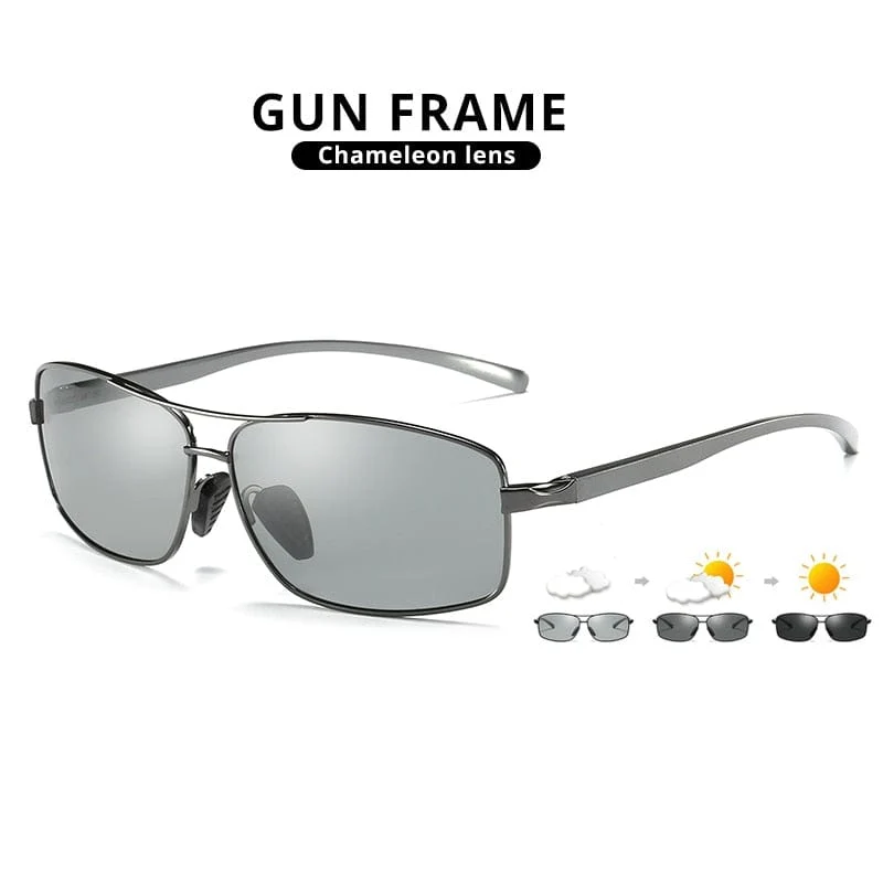 LIOUMO Top Photochrome Sonnenbrille Männer Frauen Polarisierte Chamäleonbrille Autofahrerbrille Blendfreie Sonnenbrille zonnebril heren