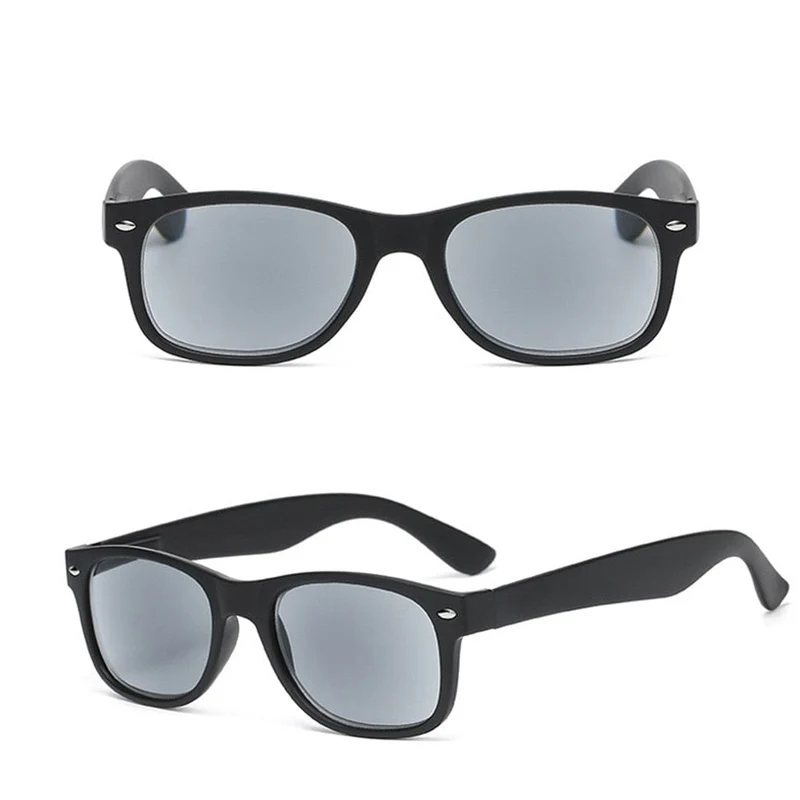 iboode Polarisierte Lesebrille für Herren, fürs Autofahren, Reisen, klassisch, Retro, Presbyopie-Schutzbrille, UV400-Sonnenbrille, Dioptrien +1.0