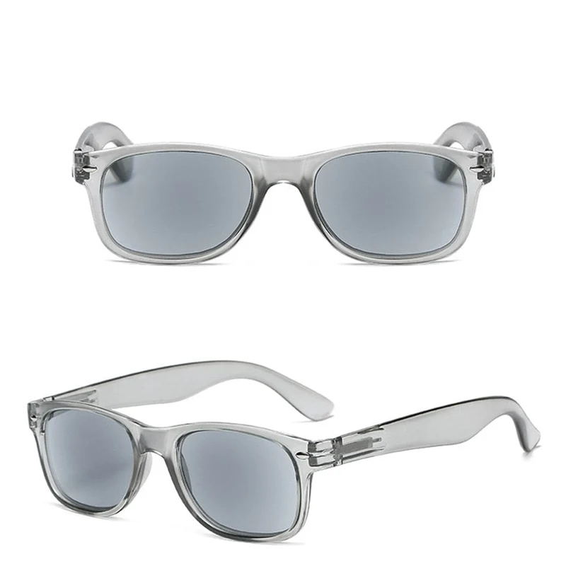 iboode Polarisierte Lesebrille für Herren, fürs Autofahren, Reisen, klassisch, Retro, Presbyopie-Schutzbrille, UV400-Sonnenbrille, Dioptrien +1.0
