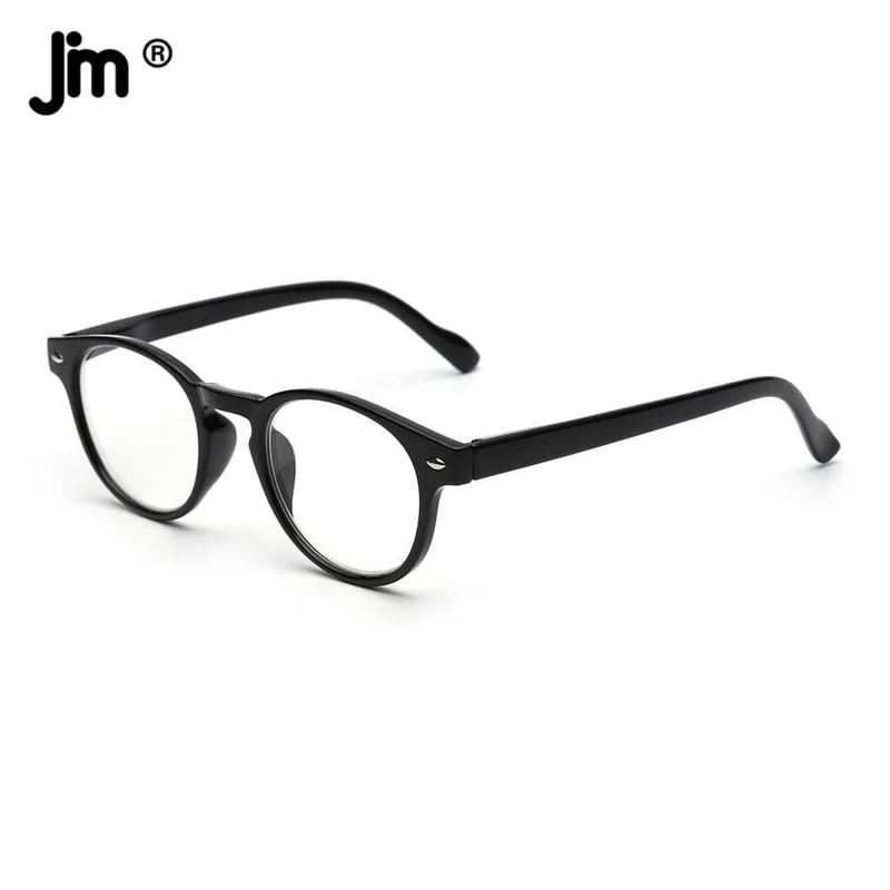JM Federscharnier Damen Herren Lesebrille Runde Lupe Dioptrien Presbyopie Brille