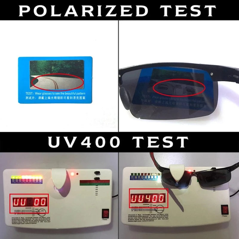 Aluminium-Magnesium-Männer polarisierte Sonnenbrille Aviation HD Fahren Sonnenbrille männliche Sport-Sonnenbrille lunette soleil homme oculos