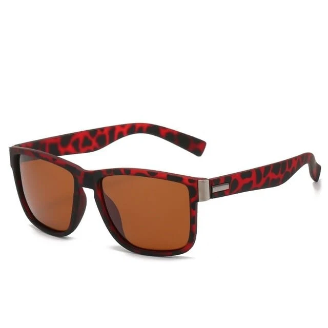 Neu Polarisierte Sonnenbrille Männer Frauen Quadratische Marke Vintage Klassische Fahren Sonnenbrille Für Männer Shades Männliche Schutzbrillen Brillen UV400