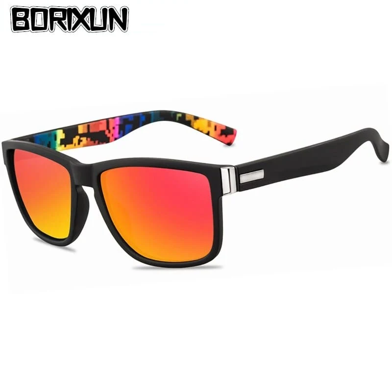 Neu Polarisierte Sonnenbrille Männer Frauen Quadratische Marke Vintage Klassische Fahren Sonnenbrille Für Männer Shades Männliche Schutzbrillen Brillen UV400
