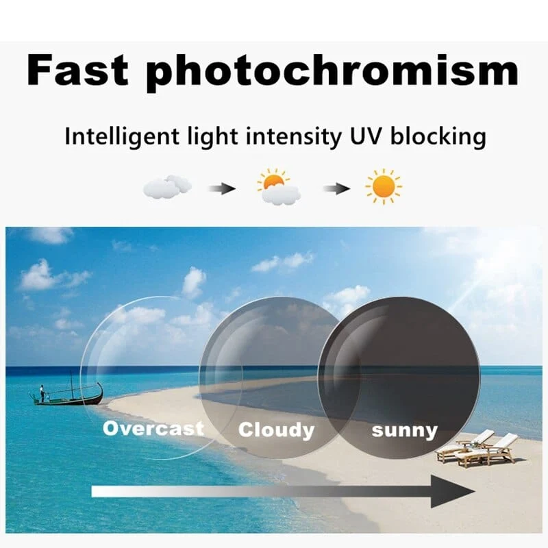 Transition Photochrome Lesebrille Herren UV400 Sonne Metallrahmen Optische Linse Farbwechsel Alterssichtbrille Dioptrie 1.0+4