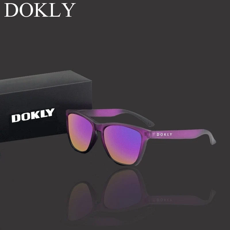 Dokly Echte polarisierte Sonnenbrillen, polarisierte Sonnenbrillen für Männer und Frauen, quadratische Sonnenbrillen, Brillen, Oculos De Sol