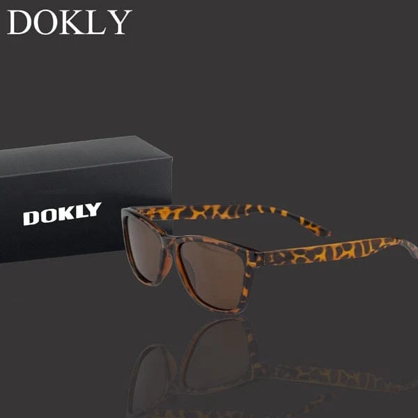 Dokly Echte polarisierte Sonnenbrillen, polarisierte Sonnenbrillen für Männer und Frauen, quadratische Sonnenbrillen, Brillen, Oculos De Sol
