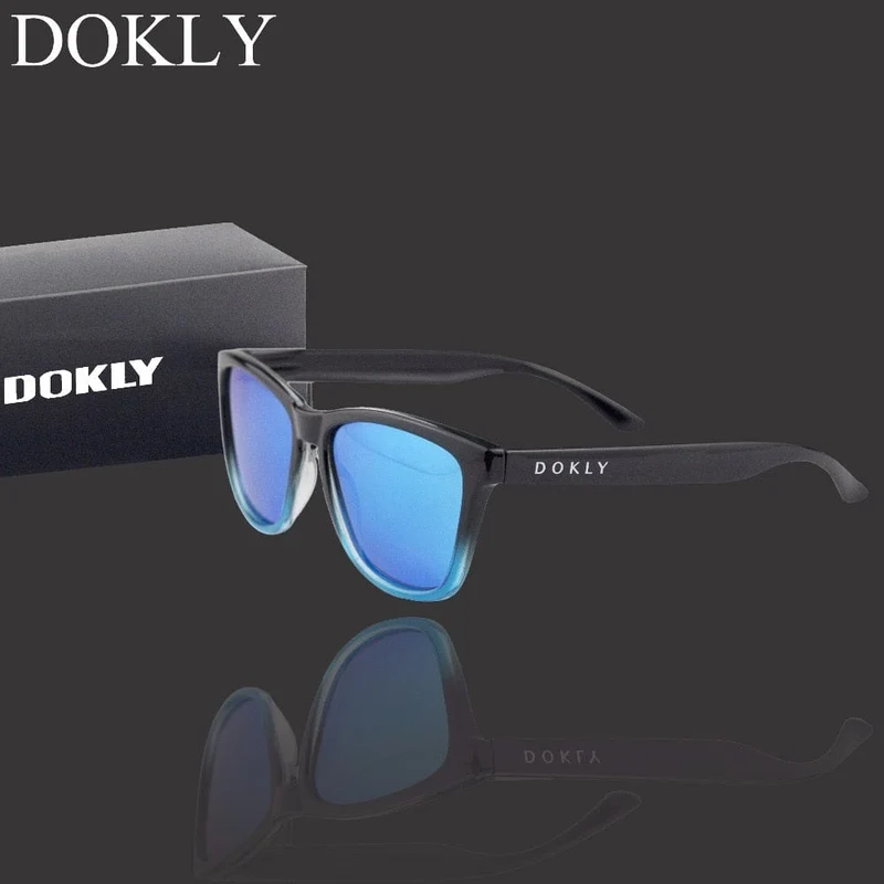 Dokly Echte polarisierte Sonnenbrillen, polarisierte Sonnenbrillen für Männer und Frauen, quadratische Sonnenbrillen, Brillen, Oculos De Sol