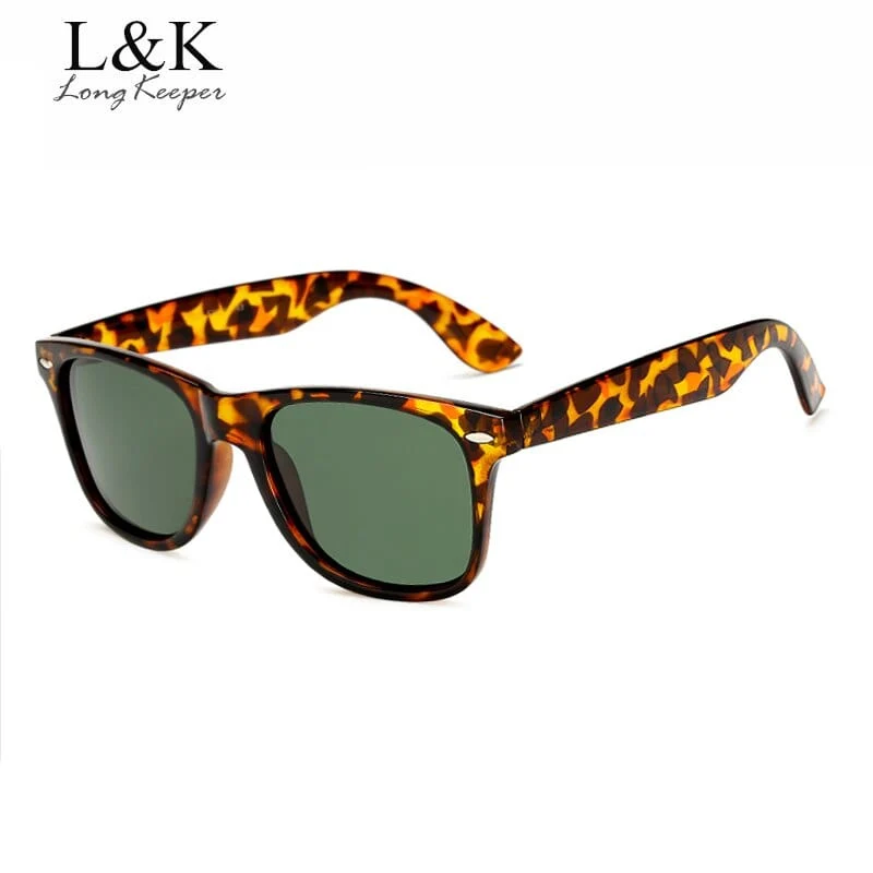 Long Keeper Marke Unisex Retro Polarisierte Sonnenbrille Männer Frauen Vintage Brillen Zubehör Schwarz Grau Sonnenbrille Für Männer/Frauen
