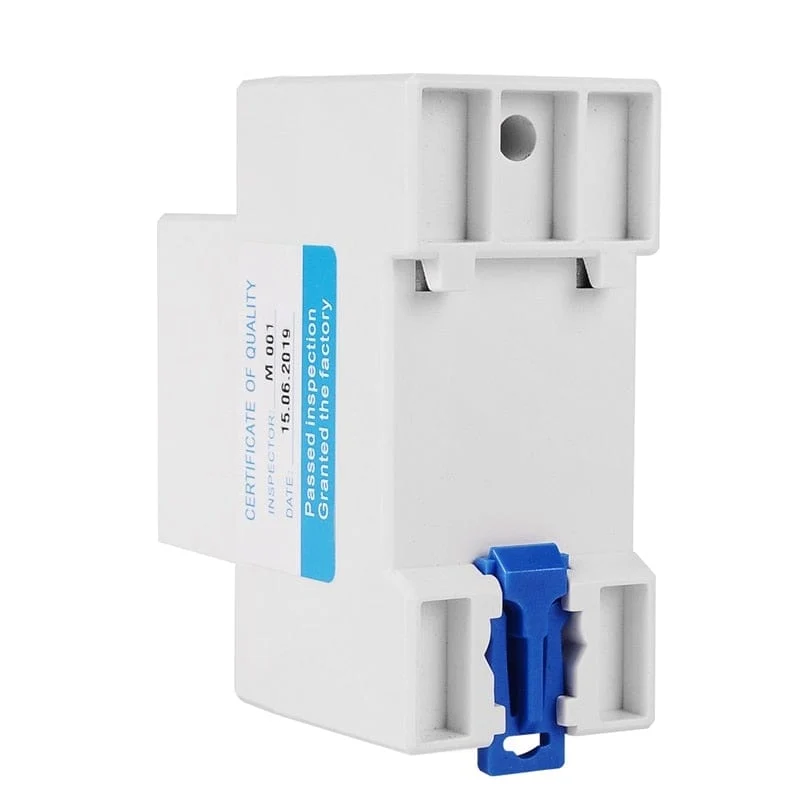 DIN-Schiene, digital, einphasig, Null-Energiezähler, kWh-Spannung, Strom, Stromverbrauch, Wattmeter, Strom 220 V AC