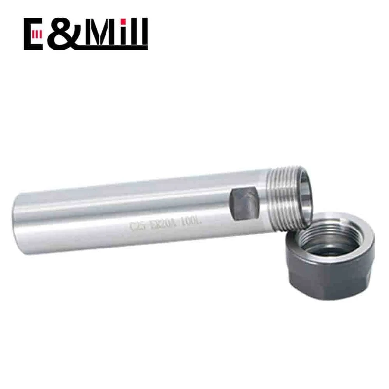 C6 C8 C10 C12 C16 C20 ER8 ER11 ER16 ER20 ER25 Spannfutter Tiefe Verarbeitung Zylinderschaft Verlängerungsstange Spannzangenfutter für CNC-Fräsen