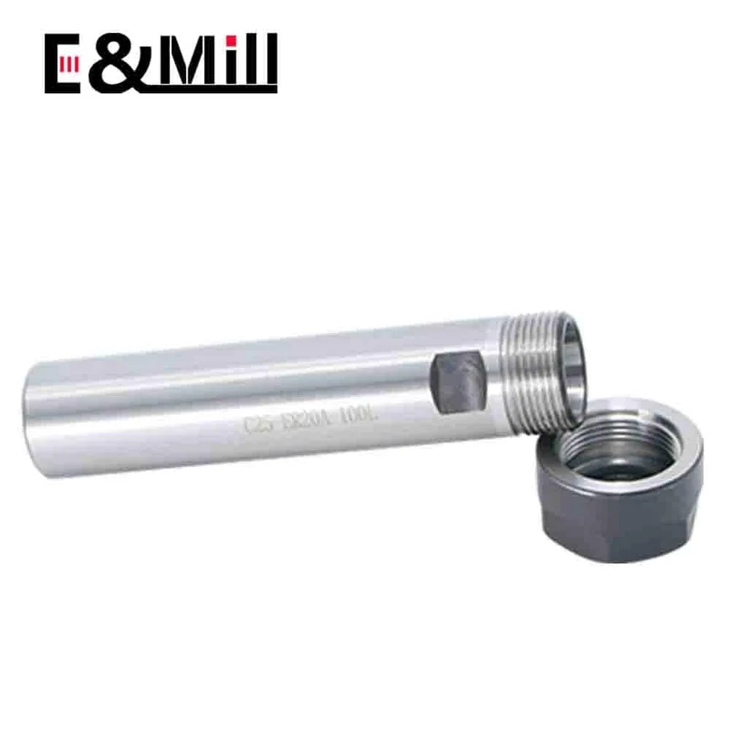 C6 C8 C10 C12 C16 C20 ER8 ER11 ER16 ER20 ER25 Spannfutter Tiefe Verarbeitung Zylinderschaft Verlängerungsstange Spannzangenfutter für CNC-Fräsen