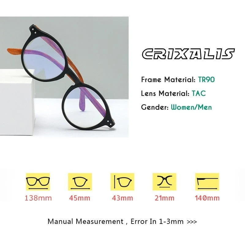CRIXALIS Anti Blaulicht Lesebrille Für Frauen Männer TR90 Flexibler Rahmen Federscharnier Computer Presbyopie Brille Weiblich UV400
