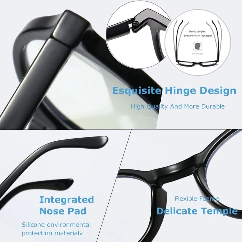 CRIXALIS Anti Blaulicht Lesebrille Für Frauen Männer TR90 Flexibler Rahmen Federscharnier Computer Presbyopie Brille Weiblich UV400
