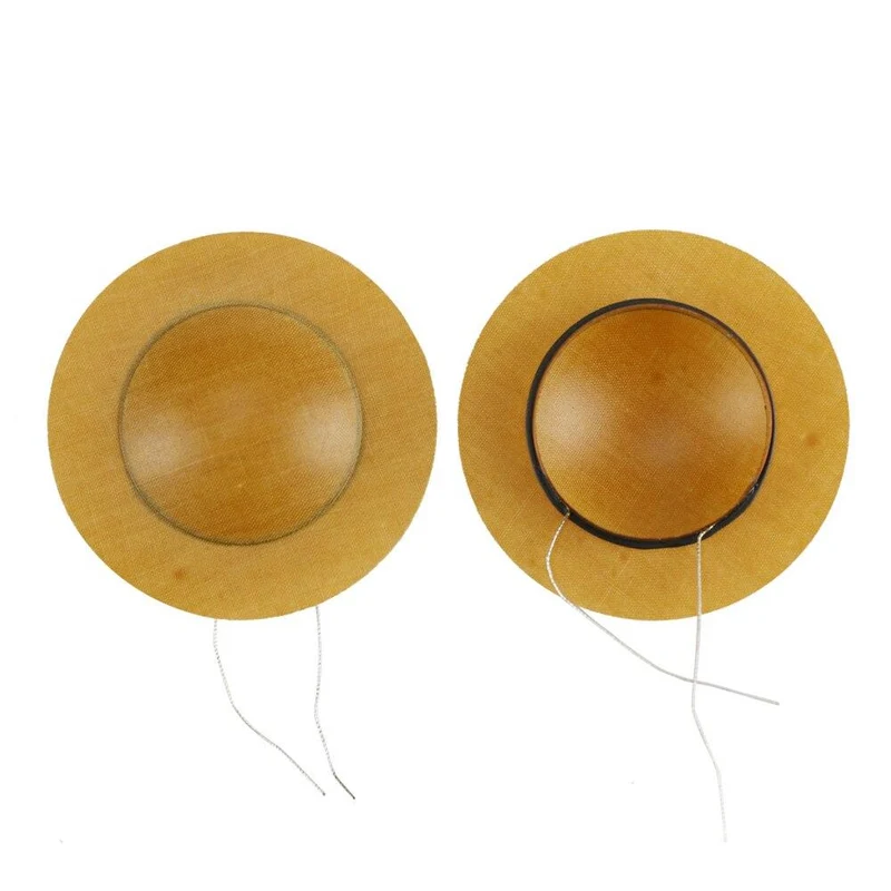 Universal 25.5mm Horn Harz Membran Höhen Schwingspule hochtöner Film Fahrer Kopf bühne lautsprecher Reparatur 6OHM 8OHM 2PCS