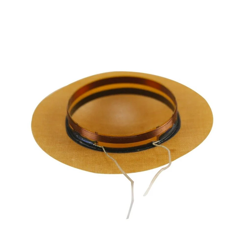Universal 25.5mm Horn Harz Membran Höhen Schwingspule hochtöner Film Fahrer Kopf bühne lautsprecher Reparatur 6OHM 8OHM 2PCS