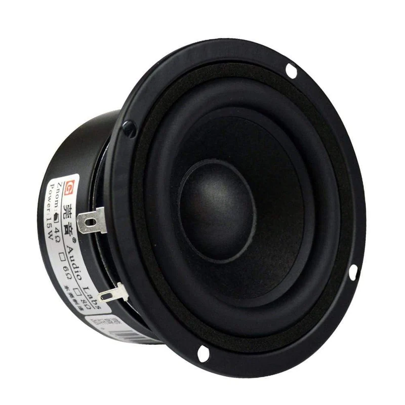 2PCS/LOT Audio Labs 3" HiFi Full Range Lautsprecher Audiomonitor Heimkino Raw Hochtöner mittlerer Subwoofer Treibersatz 3 Zoll Einheit